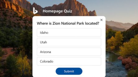 How to Play Bing Homepage Quiz in 2026?