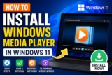 How to Install Windows Media Player in Windows 11?